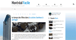 Desktop Screenshot of montreal-facile.com