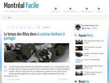 Tablet Screenshot of montreal-facile.com